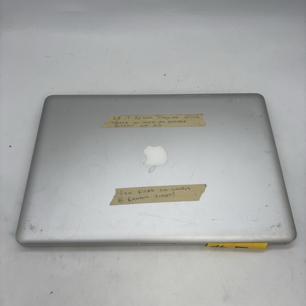 Apple MacBook Pro Mid -2010 A1286 15" No HDD 4GB RAM (FOR PARTS / REPAIR ONLY)